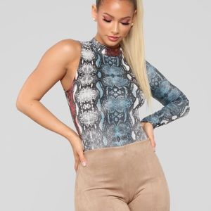 Multi colored bodysuit